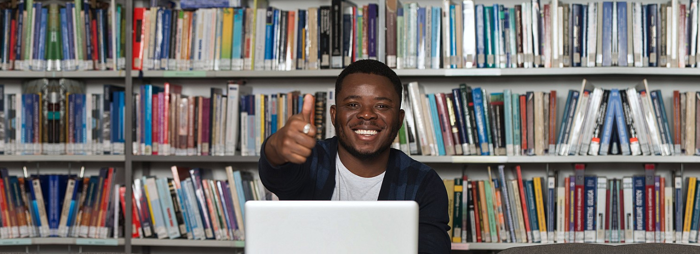 man smiling